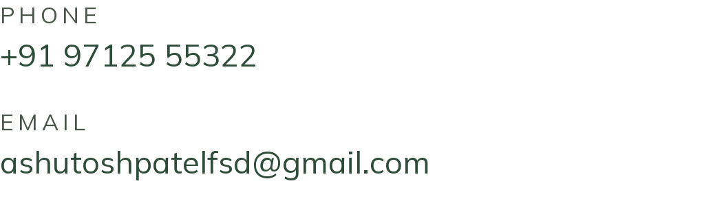Contact details, shown as an image